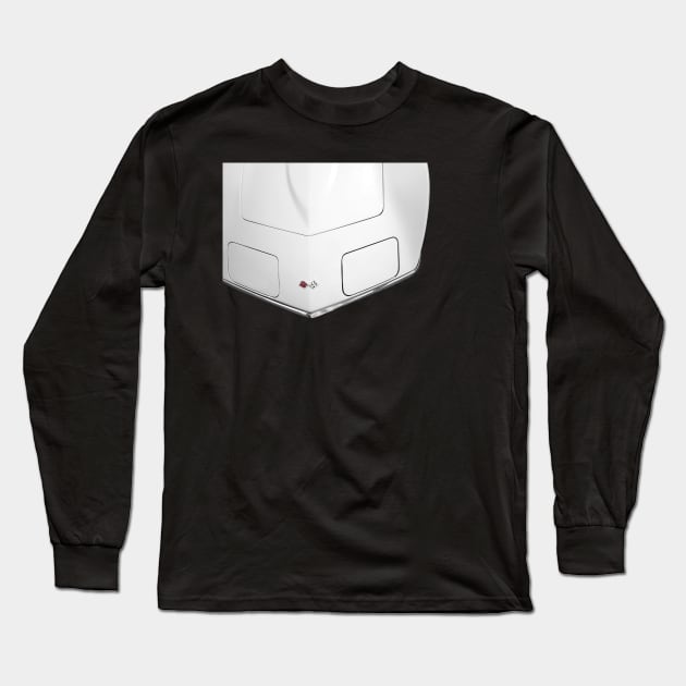 Chevrolet Corvette - high contrast Long Sleeve T-Shirt by mal_photography